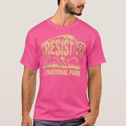 RESIST – アメリカ国立公園 Tシャツ (正面)