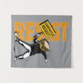 RESIST  タペストリー (正面(横))