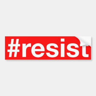 #resist バンパーステッカー