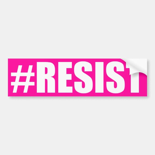 #RESIST バンパーステッカー (正面)