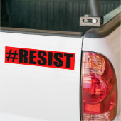 #RESIST バンパーステッカー (トラック上)