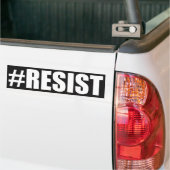 #RESIST バンパーステッカー (トラック上)