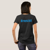 #resist (両面) tシャツ (裏面フル)