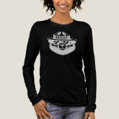 RESIST 森番クマ活動家 (グレー ブラック) トライブレンドTシャツ (正面)