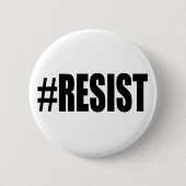 #RESIST 缶バッジ (正面)