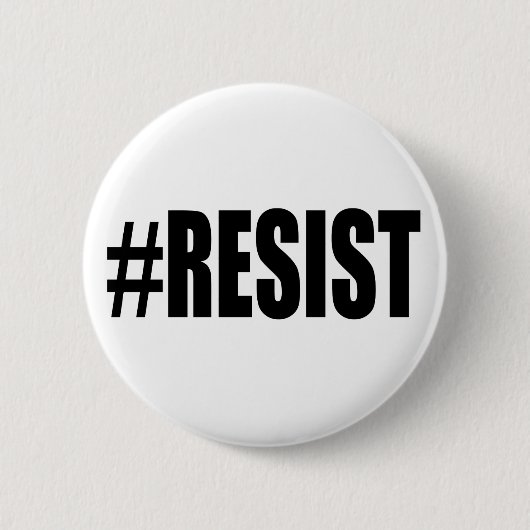 #RESIST 缶バッジ (正面)