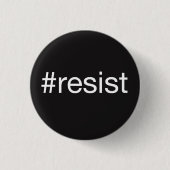 #resist 缶バッジ (正面)