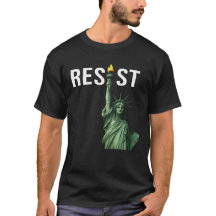 RESIST: 自由の女神Tシャツ