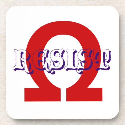 Resist action コースター (正面)