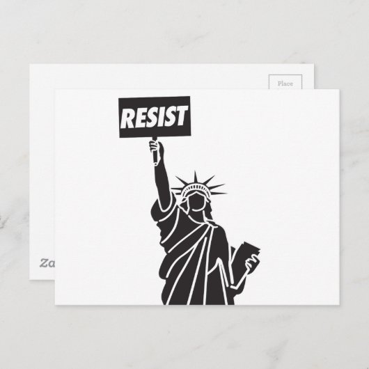 Resist_for_Liberty ポストカード (正面/裏面)