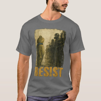 Resist Frog ポートランドのカエル抗議 Men's & Women's Tシャツ