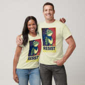 Resist Frog ポートランドのカエル抗議 Tシャツ (ユニセックス)
