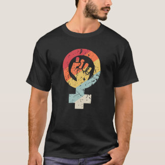 Resist, Gender Equality T . Retro 70'S Feminism Te Tシャツ