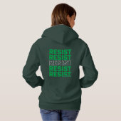 RESIST Greenpeace Power パーカー パーカ (裏面フル)