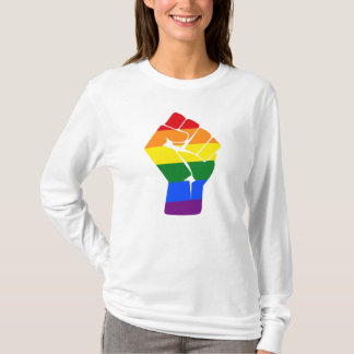 #Resist LGBTレインボーが最初の抗議を呼び起こす Tシャツ