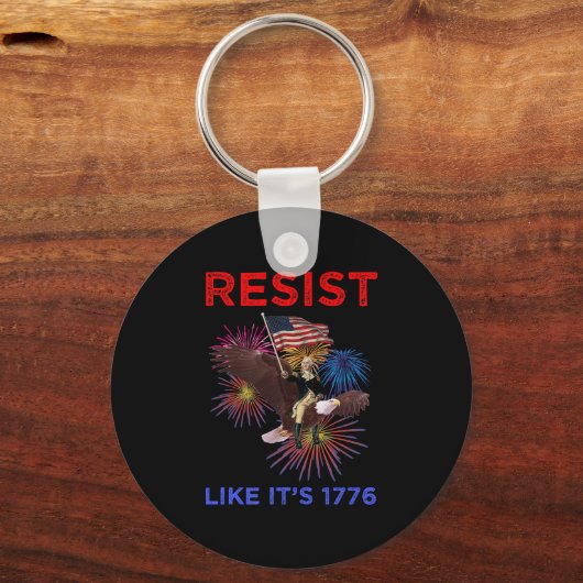Resist Like It's 1776 キーホルダー (裏面)
