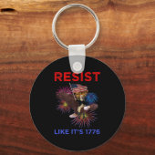 Resist Like It's 1776 キーホルダー (正面)