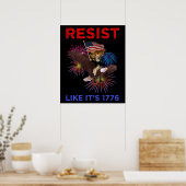 Resist Like It's 1776 ポスター (キッチン)