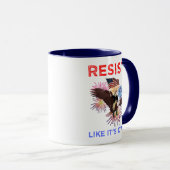 Resist Like It's 1776 マグカップ (正面右)