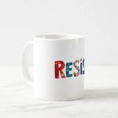 RESIST Mug コーヒーマグカップ (正面左)