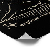 Resist Protect Our National Parks Graphic Anti Tru ポスター (角)