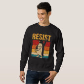 Resist Resistance Penguin USA Activism Freedom Pro スウェットシャツ (正面フル)