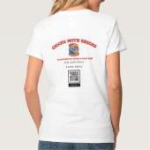 Resist, smash the patriarchy, Feminist, protest  T Tシャツ (裏面)