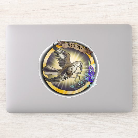 Resist State Bird Texas Mockingbird シール (コンピューター)