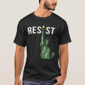 RESIST: Statue of Liberty T-Shirt Tシャツ (正面)