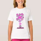 Resist the devil - Pink Logo - Tシャツ (正面)