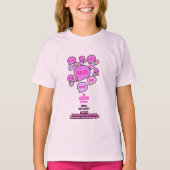 Resist the devil - Pink Logo - Tシャツ (正面)