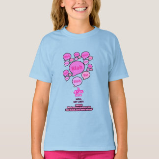 Resist the devil - Pink Logo - Tシャツ