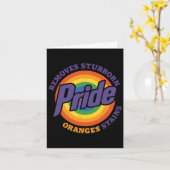 Resist Trump Remove Stubborn Orange Stains Pride M カード (黄色い花)