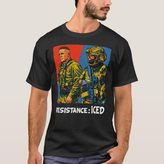 RESISTANCE: 凍結 Tシャツ (正面)