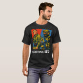 RESISTANCE: 凍結 Tシャツ (正面フル)