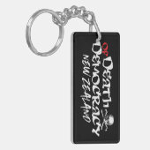 Resistance Becomes Duty NZ Political キーホルダー (正面左)