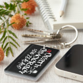 Resistance Becomes Duty NZ Political キーホルダー (正面右)