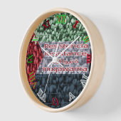 resistencia 壁時計 (傾斜)