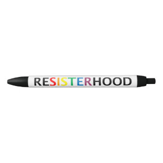 resisterhoodのペン 黒ボールペン