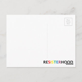 Resisterhoodの郵便はがき ポストカード