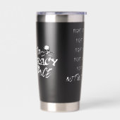 Resisting the Death of Democracy 保温保冷タンブラー (左面)