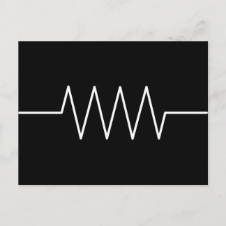 resistor_black ポストカード
