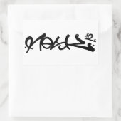 Resk 12 Sticker 長方形シール (バッグ)