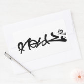 Resk 12 Sticker 長方形シール (封筒)