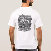 Reso 2008黒く及び白いT Tシャツ (裏面)