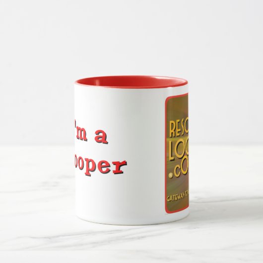 ResortLoop.comのポッドキャストのコーヒー・マグ マグカップ (中央)