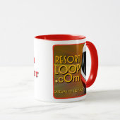 ResortLoop.comのポッドキャストのコーヒー・マグ マグカップ (正面右)