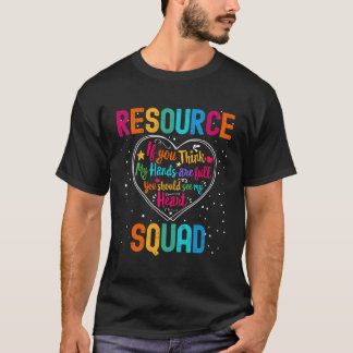 Resource Squad Appreciation Week Back to School He Tシャツ
