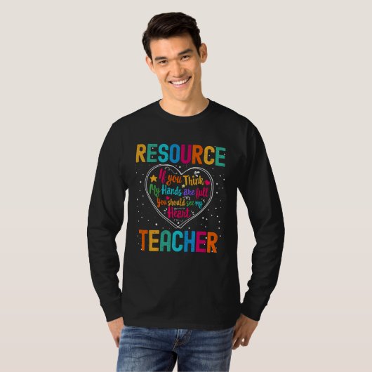 Resource Teacher Appreciation Week Back to School  Tシャツ (正面フル)