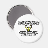 Respセラピスト...通常のユーザーのみ頭が切れる マグネット (正面/裏面)